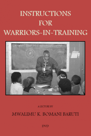 Instructions for Warriors-in-Training DVD