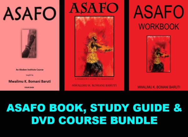 Asafo Book, Study Guide and Course DVD Set Bundle